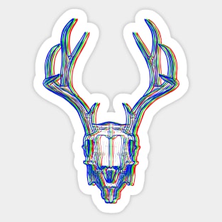 Deer skull Sticker